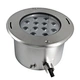 LED LED haute puissance Lumière de piscine avec lentille asymétrique lampe à une seule couleur 24 V Lumière de piscine LED sous-marine